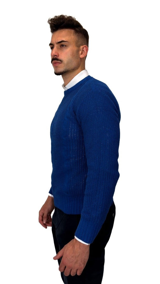 Camisola de Malha Azul