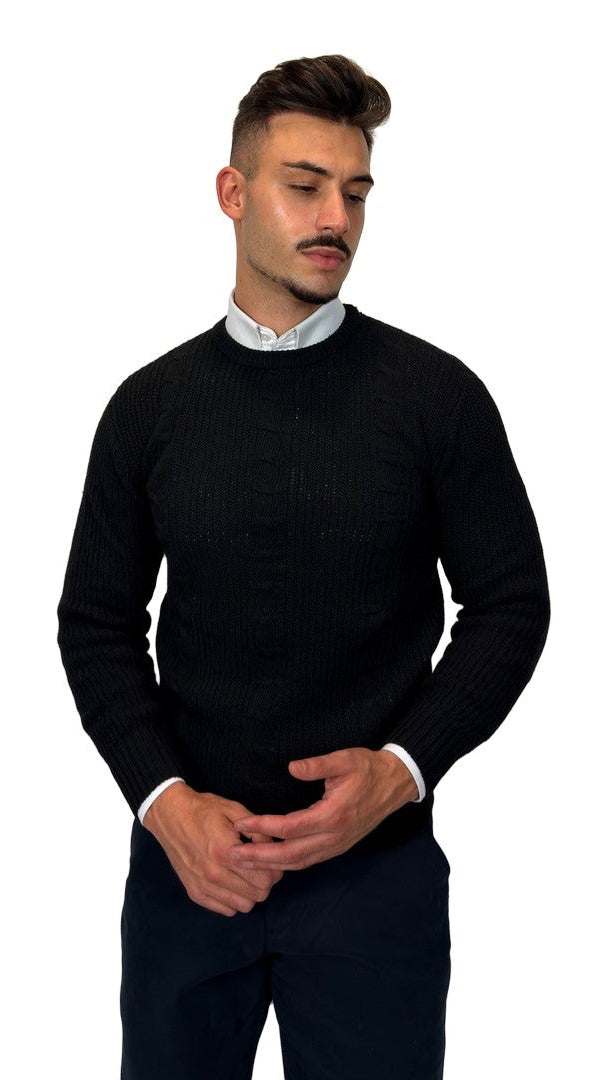 Camisola de Malha Preta