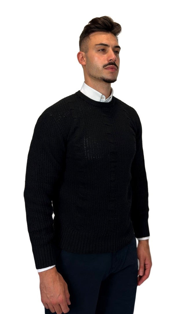 Camisola de Malha Preta